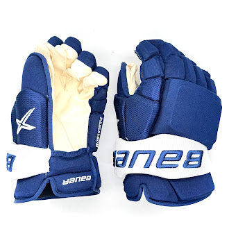 Bauer Vapor 2X Pro – Gant NHL Pro Stock – Carl Dahlstrom (Bleu/Blanc)